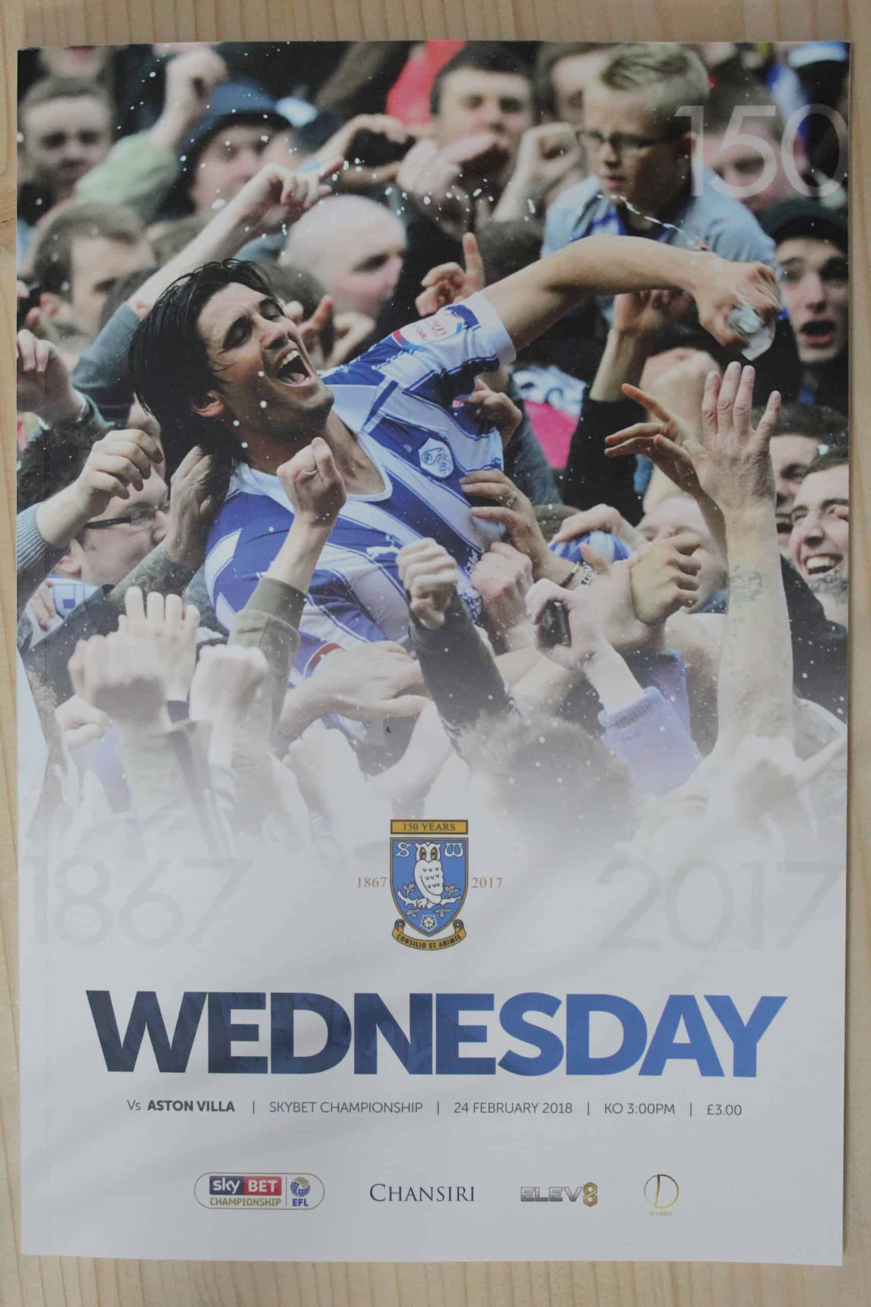 Sheffield Wednesday FC  v Aston Villa FC